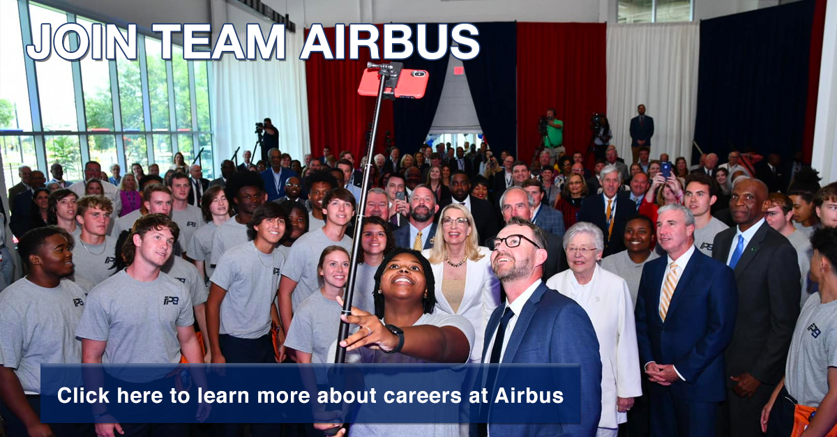 Click to learn more about careers at Airbus